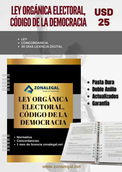 LEY ORGANICA ELECTORAL -  CODIGO DE LA DEMOCRACIA